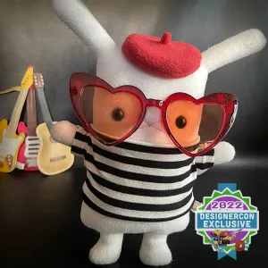 Flat Bonnie plush - Rose Colored Glassed Edition - DesignerCon 2022 Exclusive
