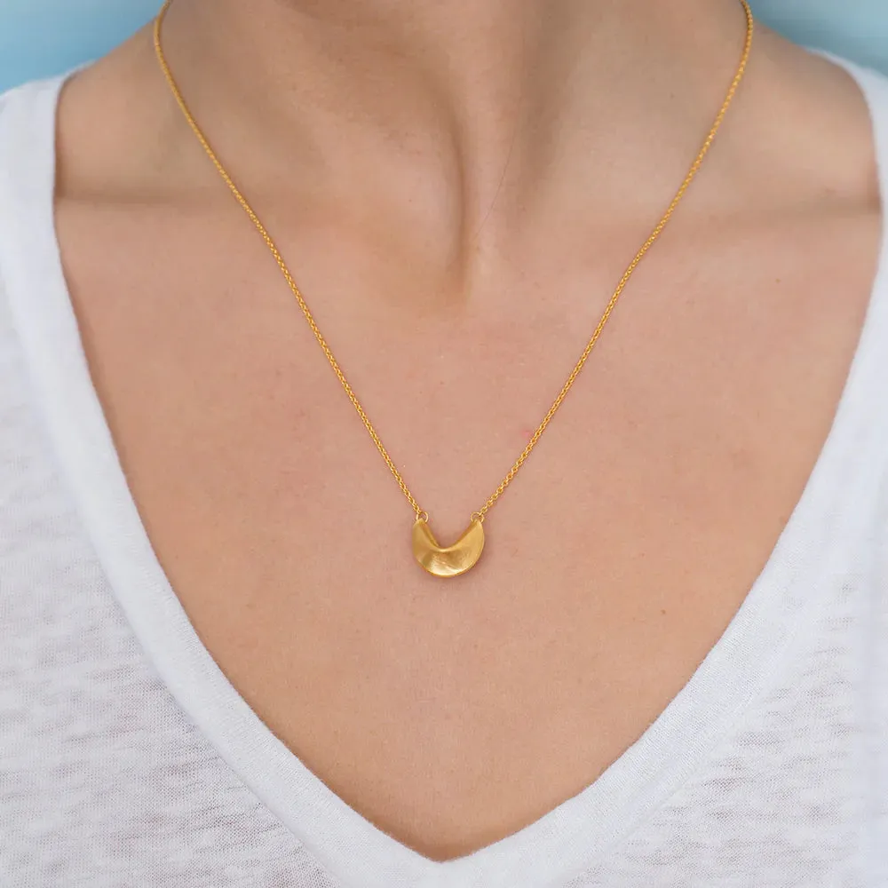 Fortune Cookie Necklace