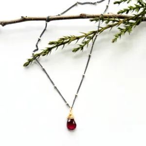 Garnet Necklace