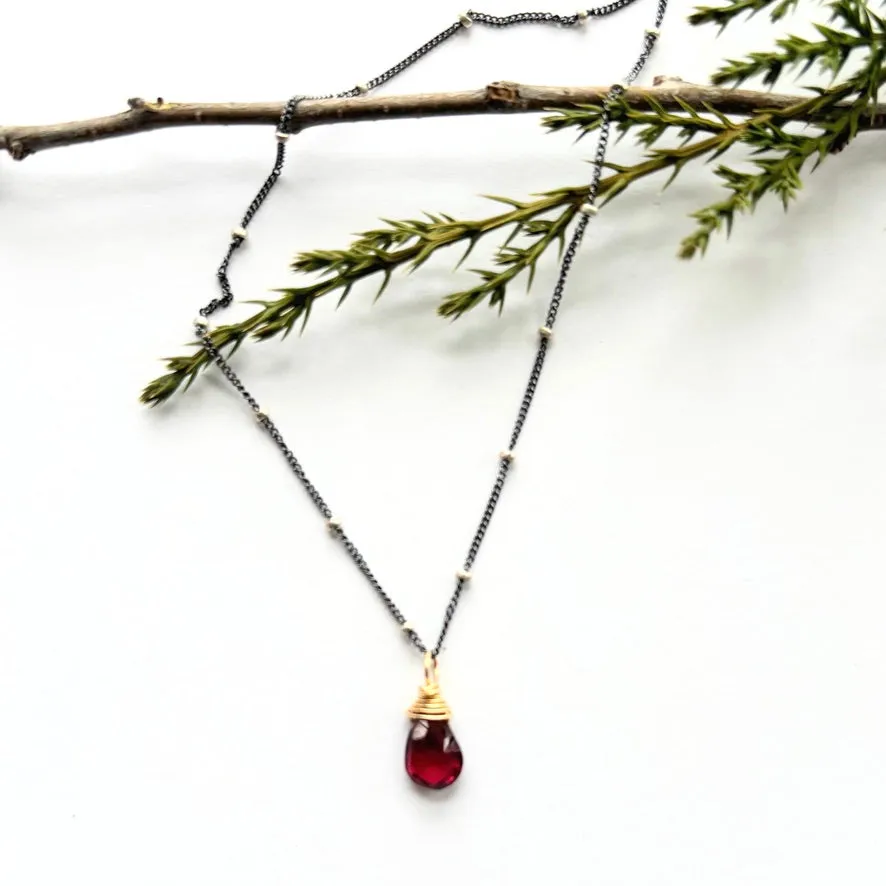 Garnet Necklace