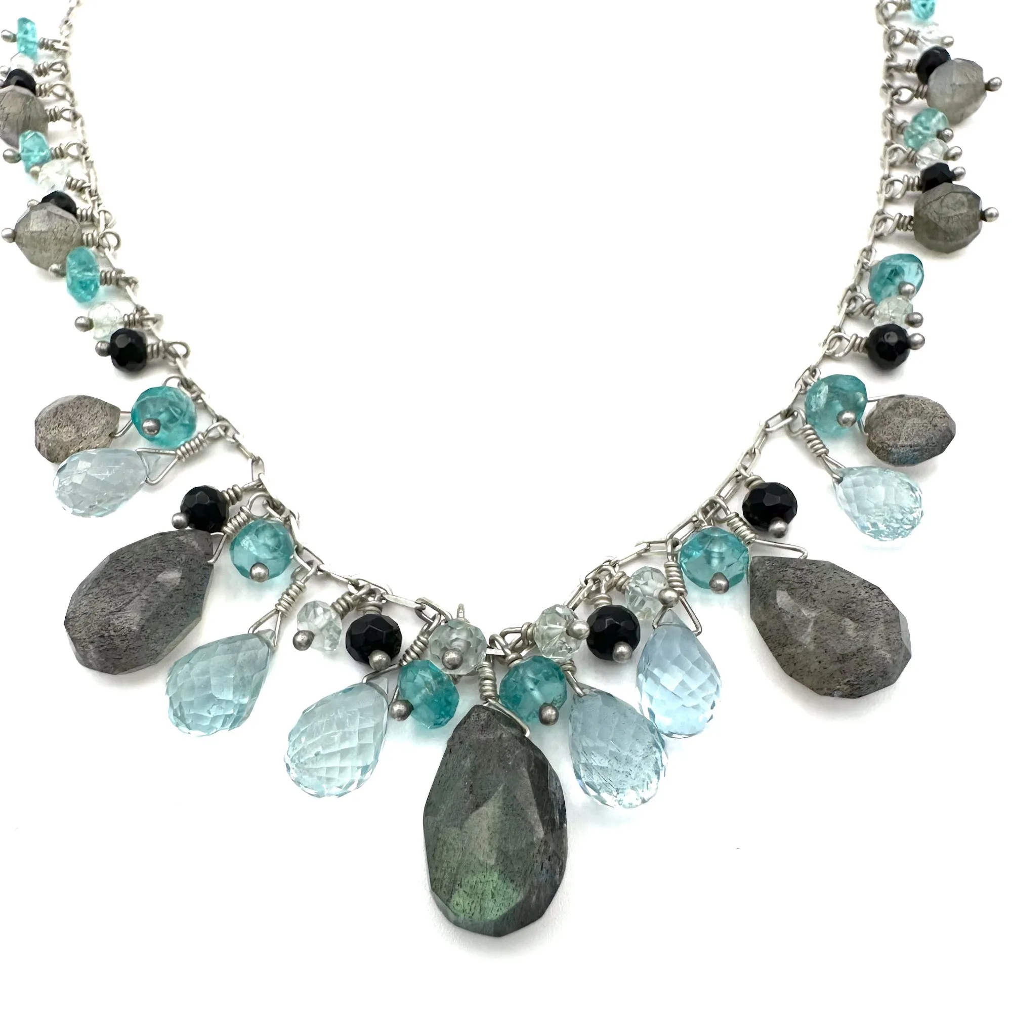Gemstone Necklace by Laura Gibson