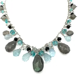 Gemstone Necklace by Laura Gibson