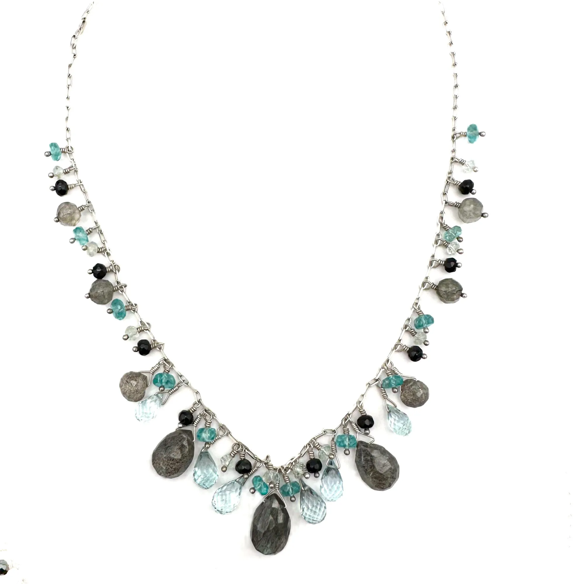 Gemstone Necklace by Laura Gibson