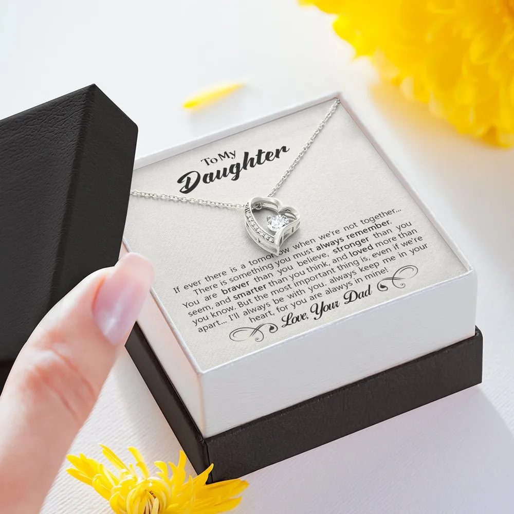 Gift For Daughter from Dad, Daughter Father Necklace, Daughter Gift from Dad, To My Daughter, Daughters Birthday