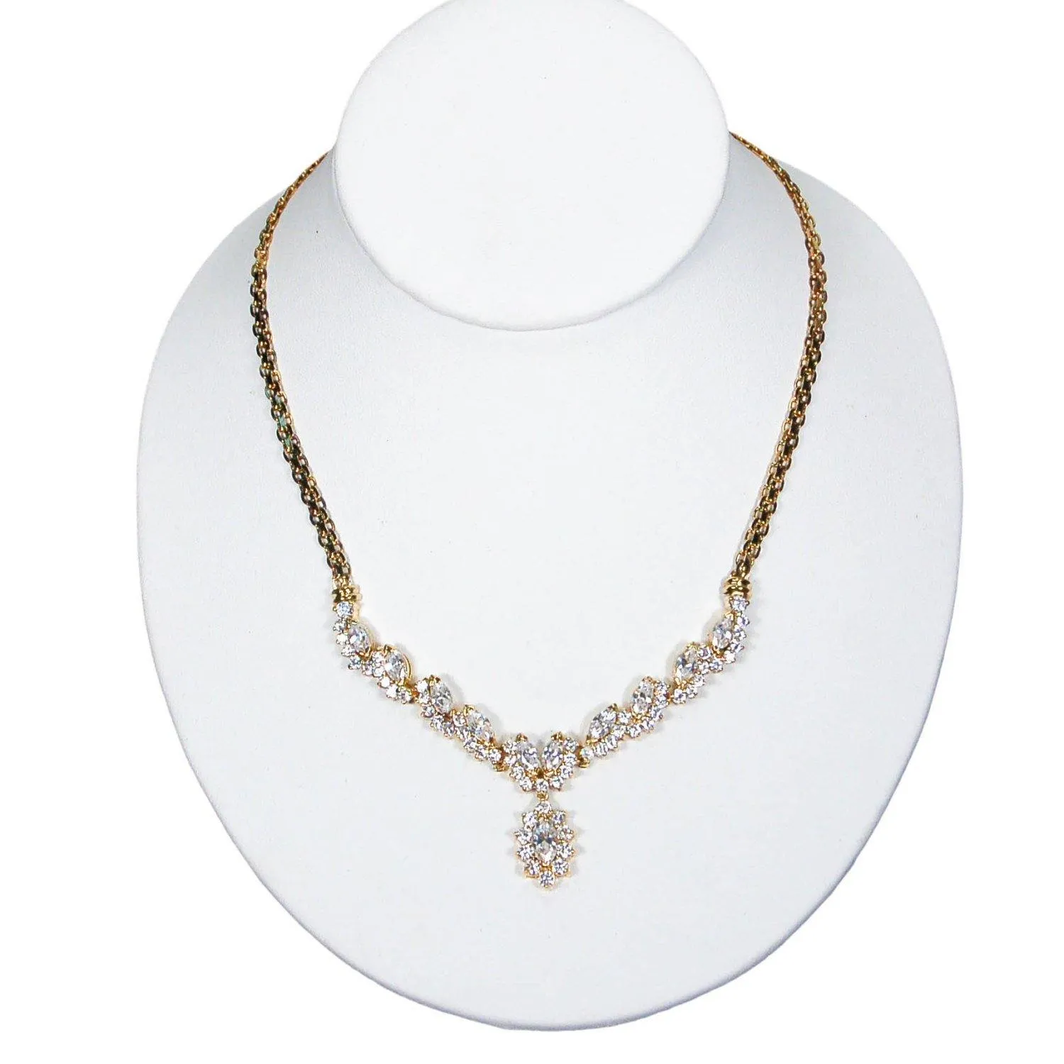 Glitz and Glam Diamonite CZ Necklace by Suzanne Somers
