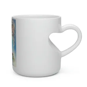 Goddess Athena Heart Shape Mug