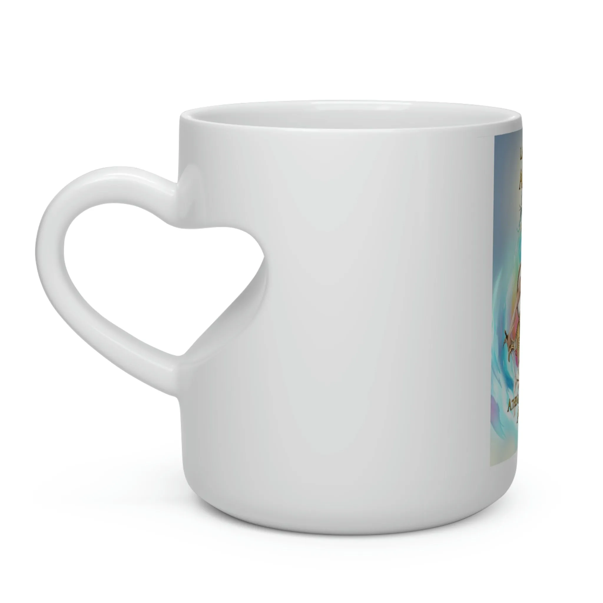 Goddess Athena Heart Shape Mug