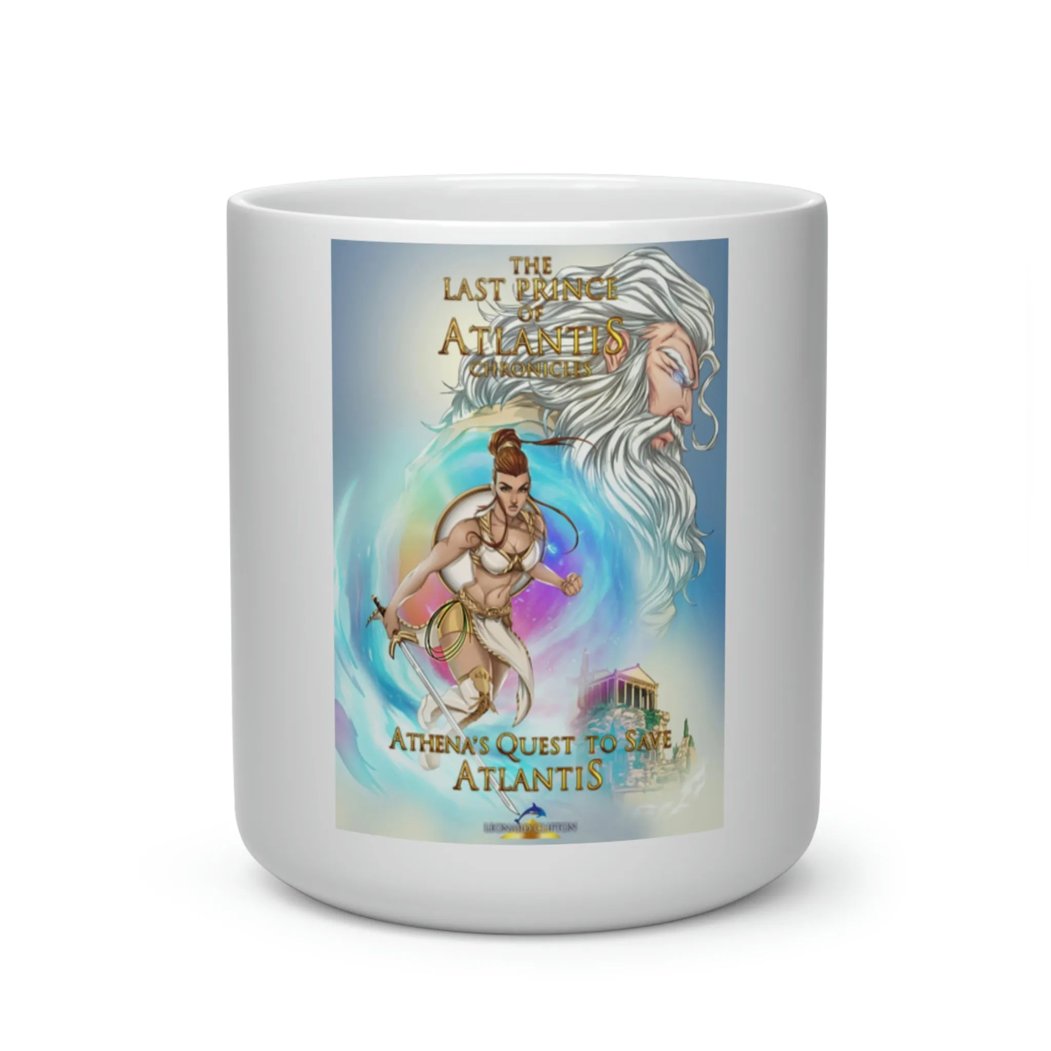 Goddess Athena Heart Shape Mug