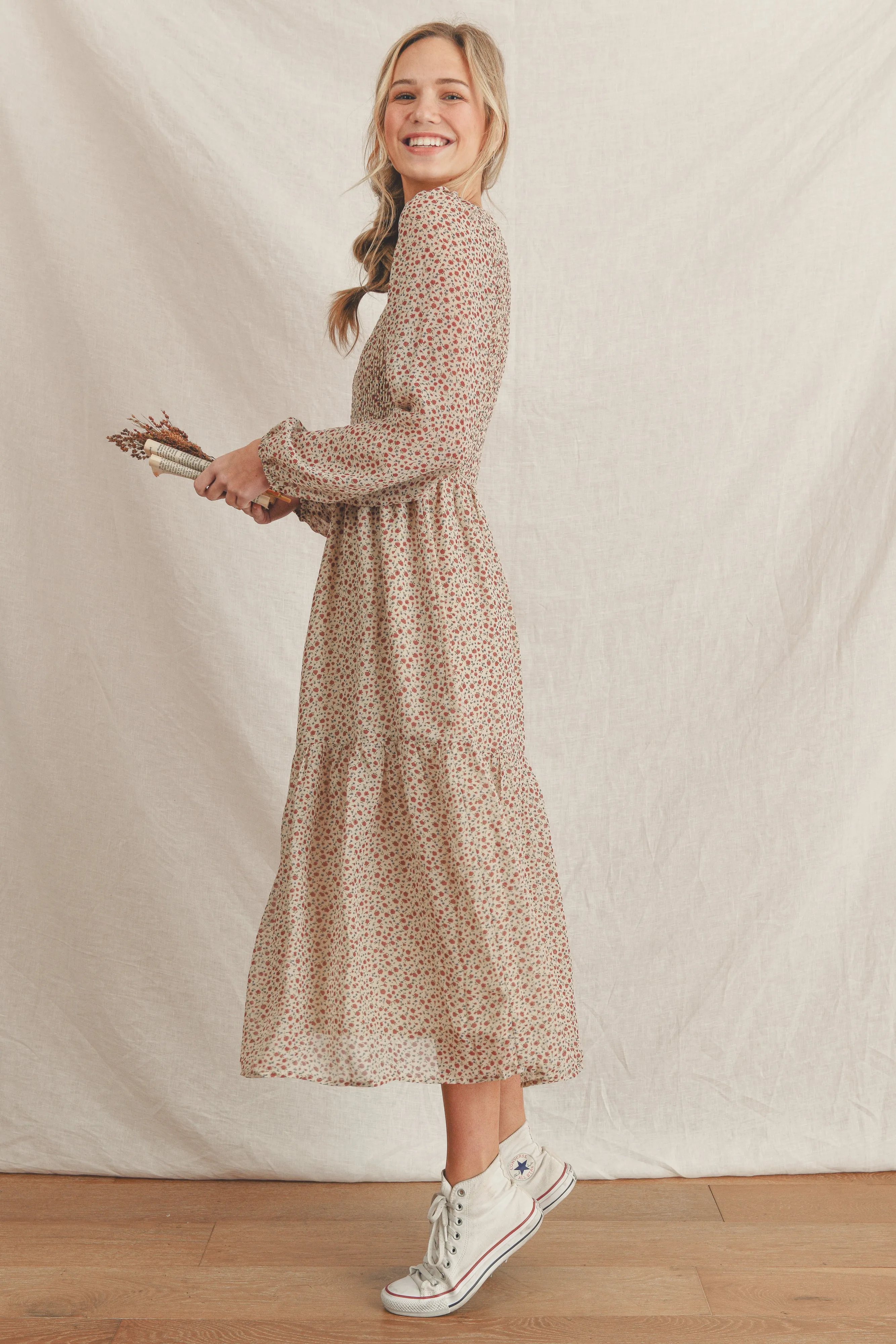 Good Book & Hot Tea Dress