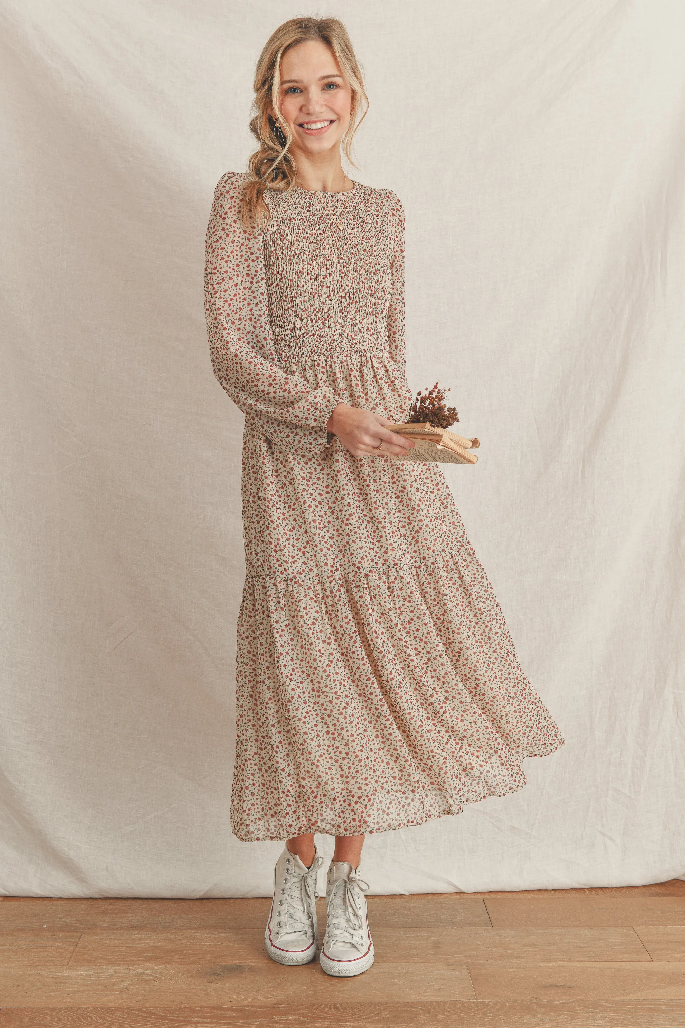 Good Book & Hot Tea Dress