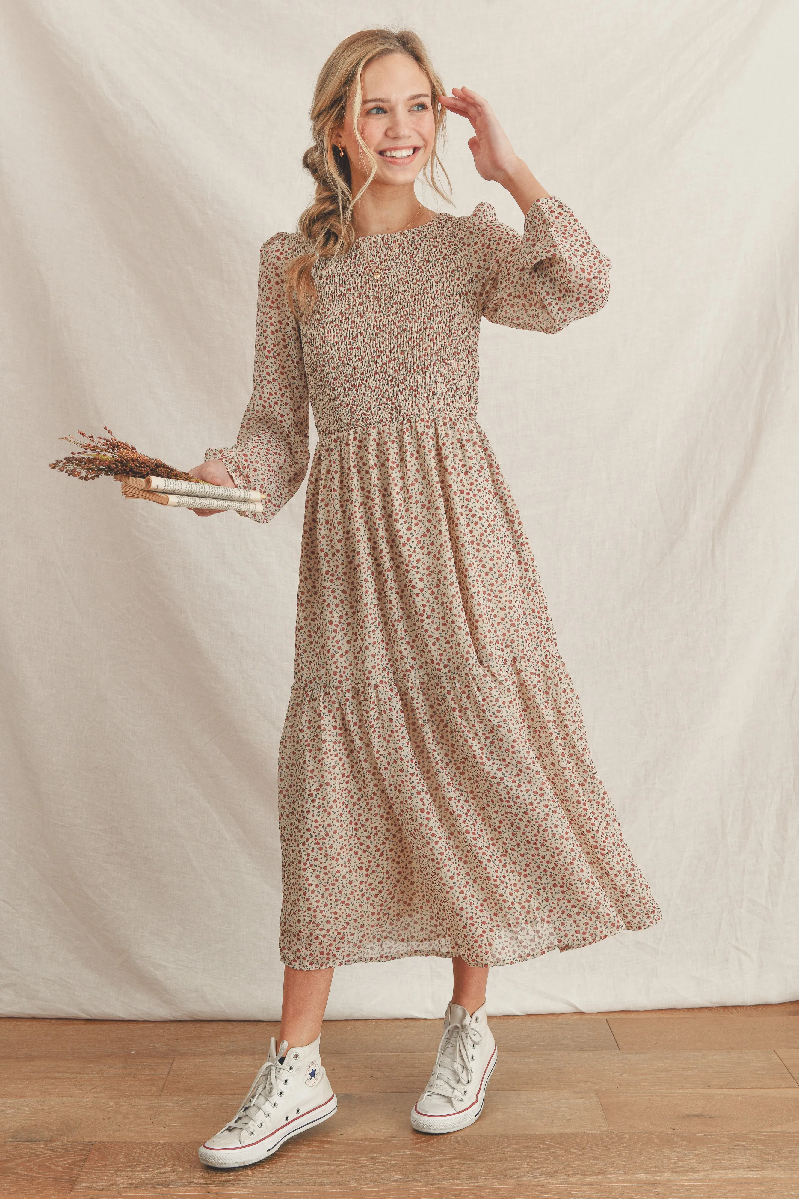 Good Book & Hot Tea Dress