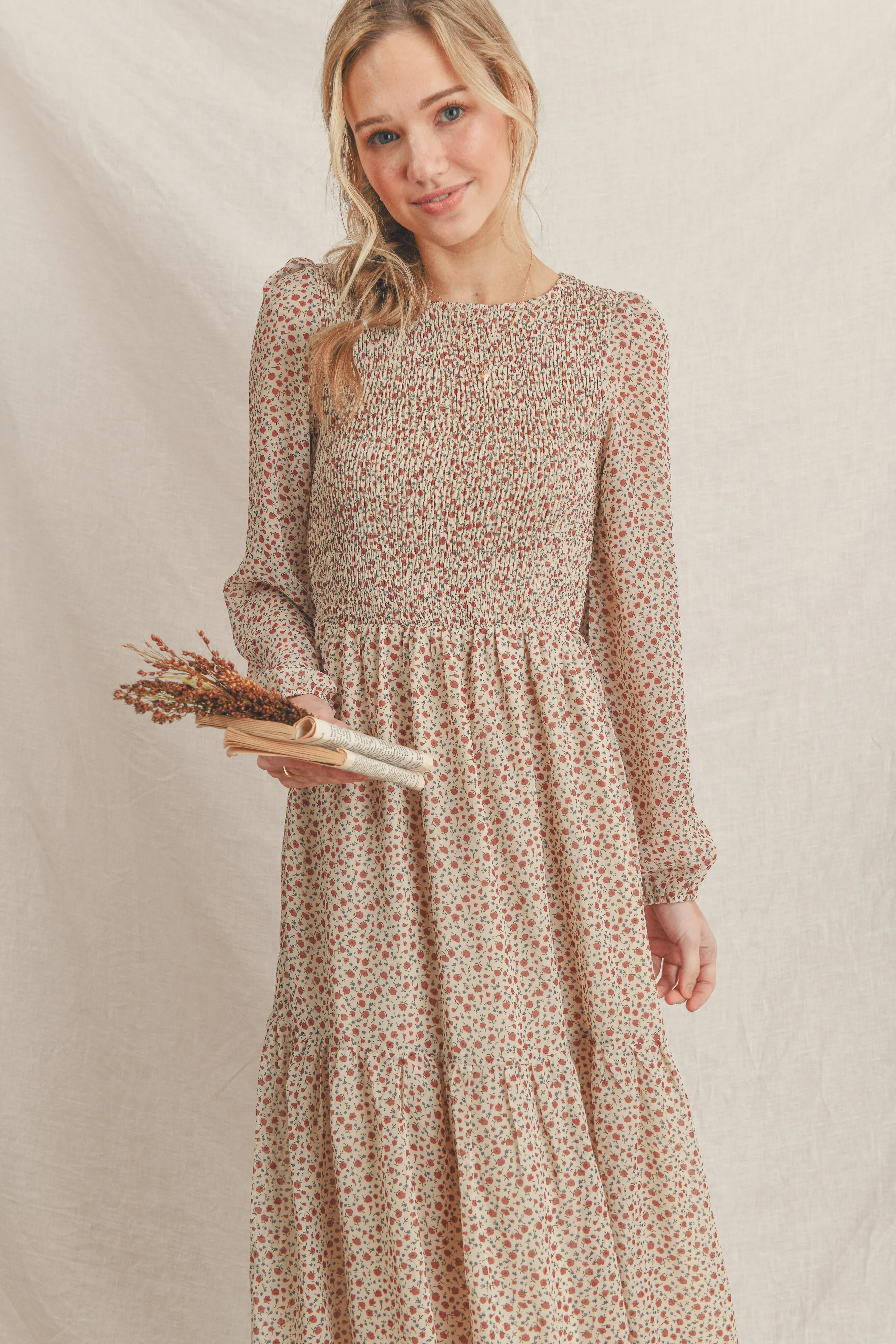 Good Book & Hot Tea Dress