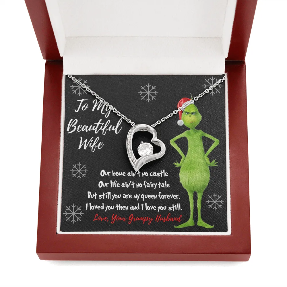 Grinch necklace for Wife 2