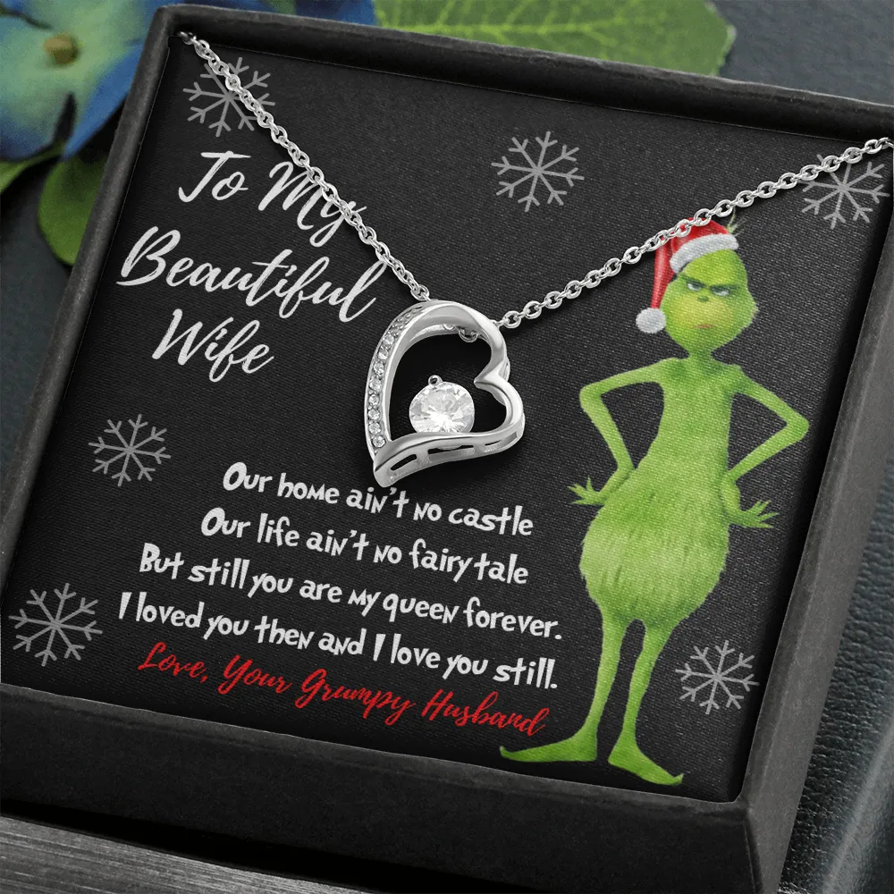 Grinch necklace for Wife 2