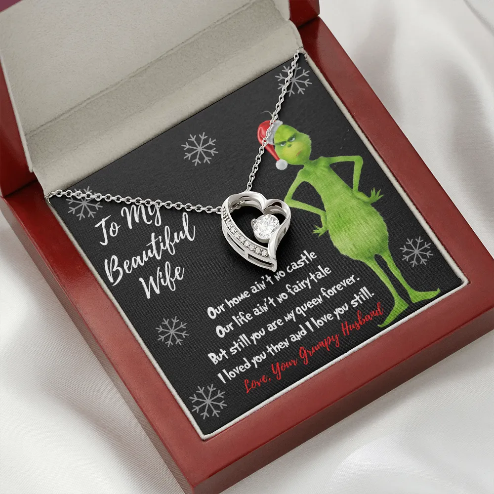 Grinch necklace for Wife 2