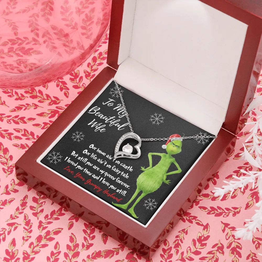 Grinch necklace for Wife 2