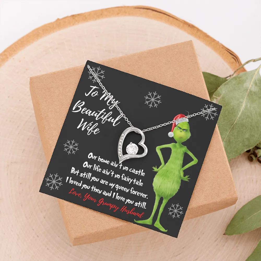Grinch necklace for Wife 2