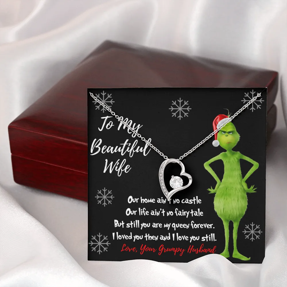 Grinch necklace for Wife 2