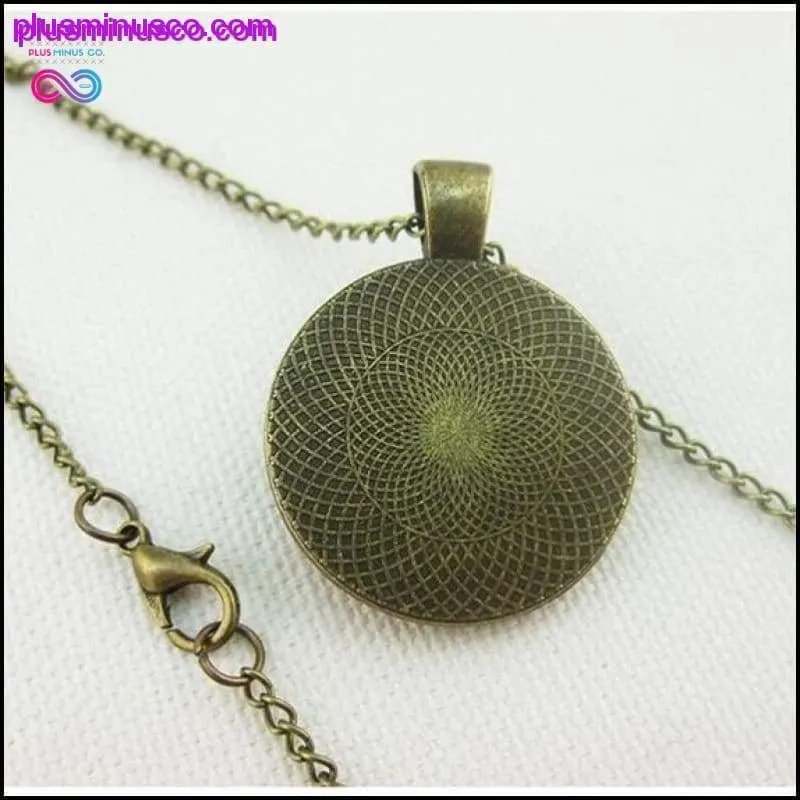 Handmade Rainbow Fibonacci Necklace