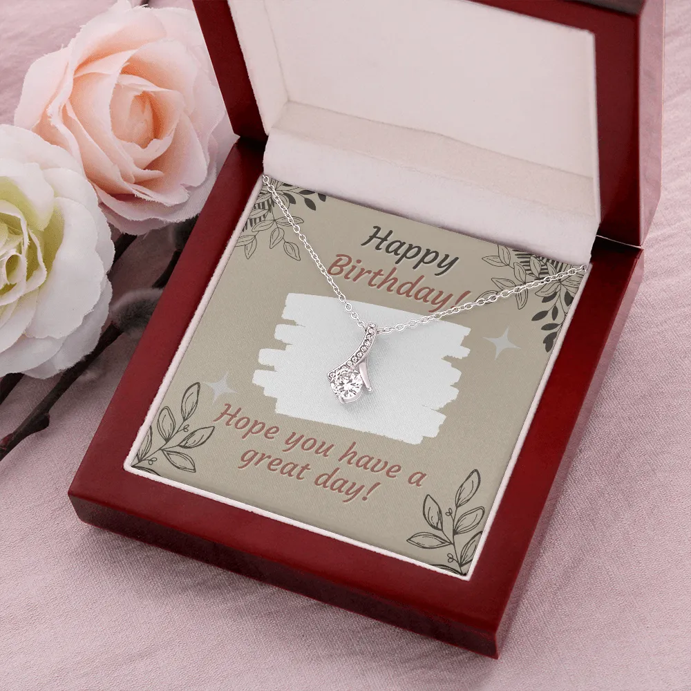 Happy Birthday Alluring Beauty Necklace