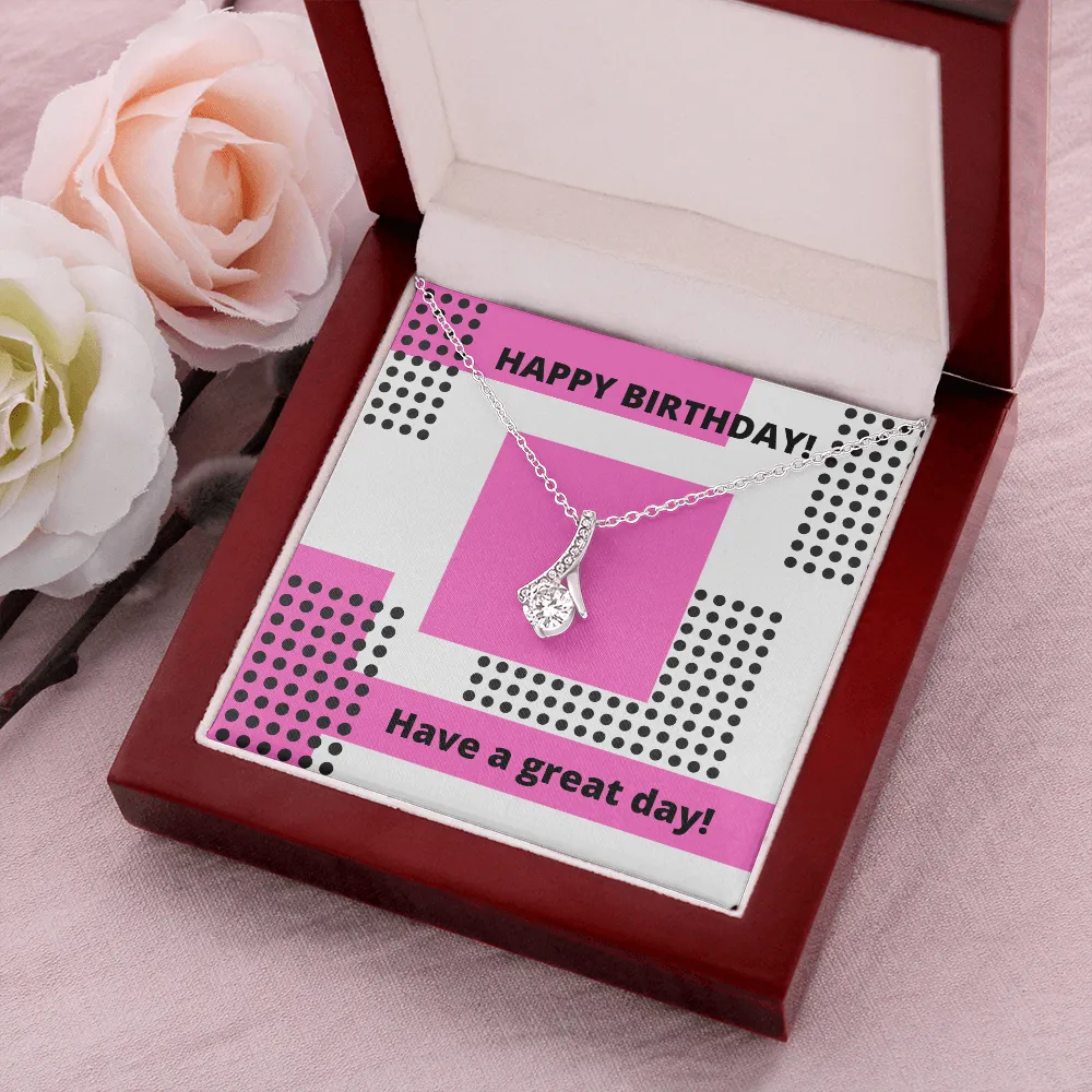 Happy Birthday Dots Alluring Beauty Necklace