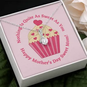 Happy Mother's Day Sweet Mom Alluring Beauty Necklace