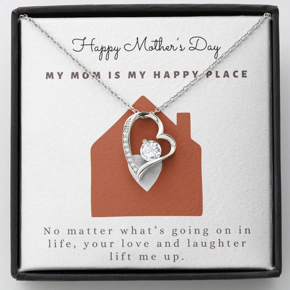 Heart Necklace for Mother's Day