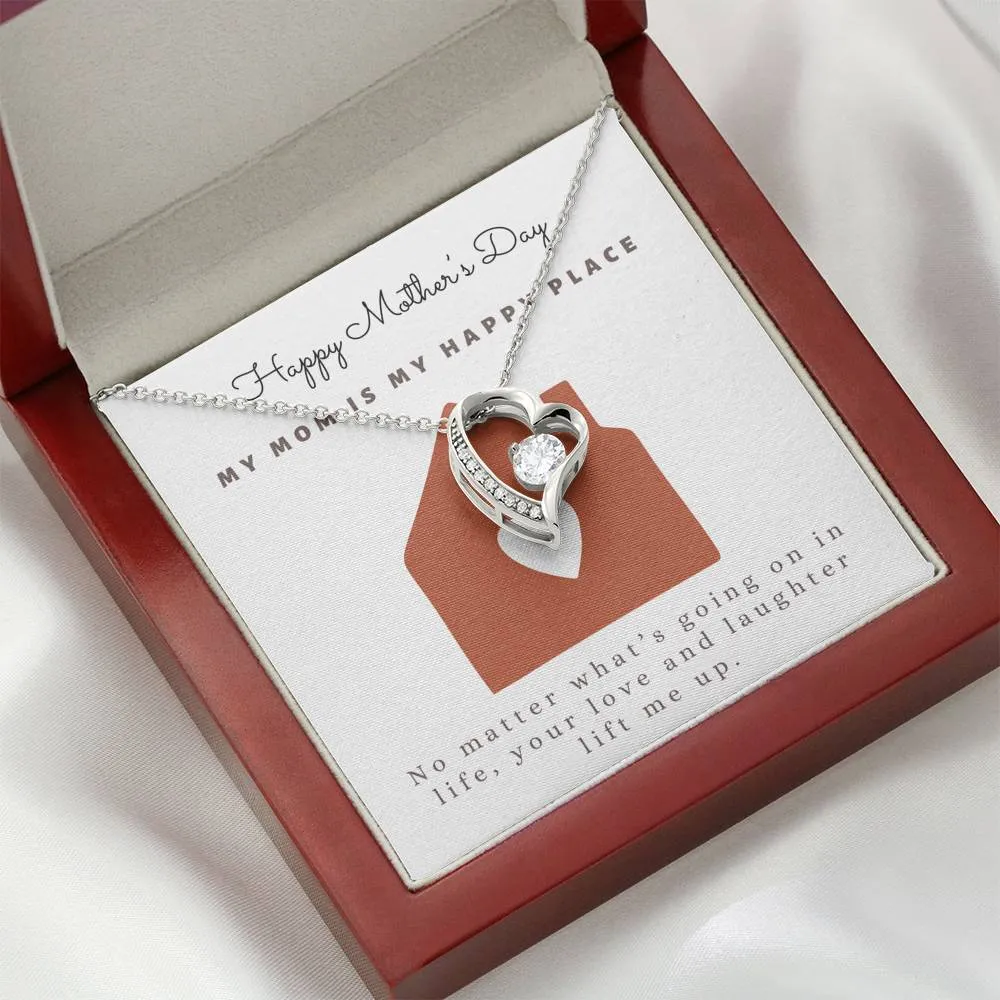 Heart Necklace for Mother's Day