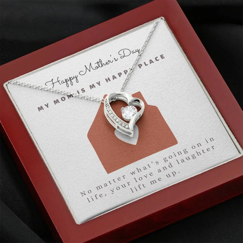 Heart Necklace for Mother's Day