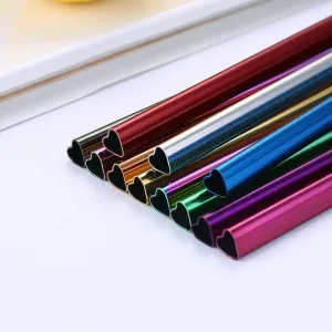 Heart Shaped Reusable Standard Sized Straw