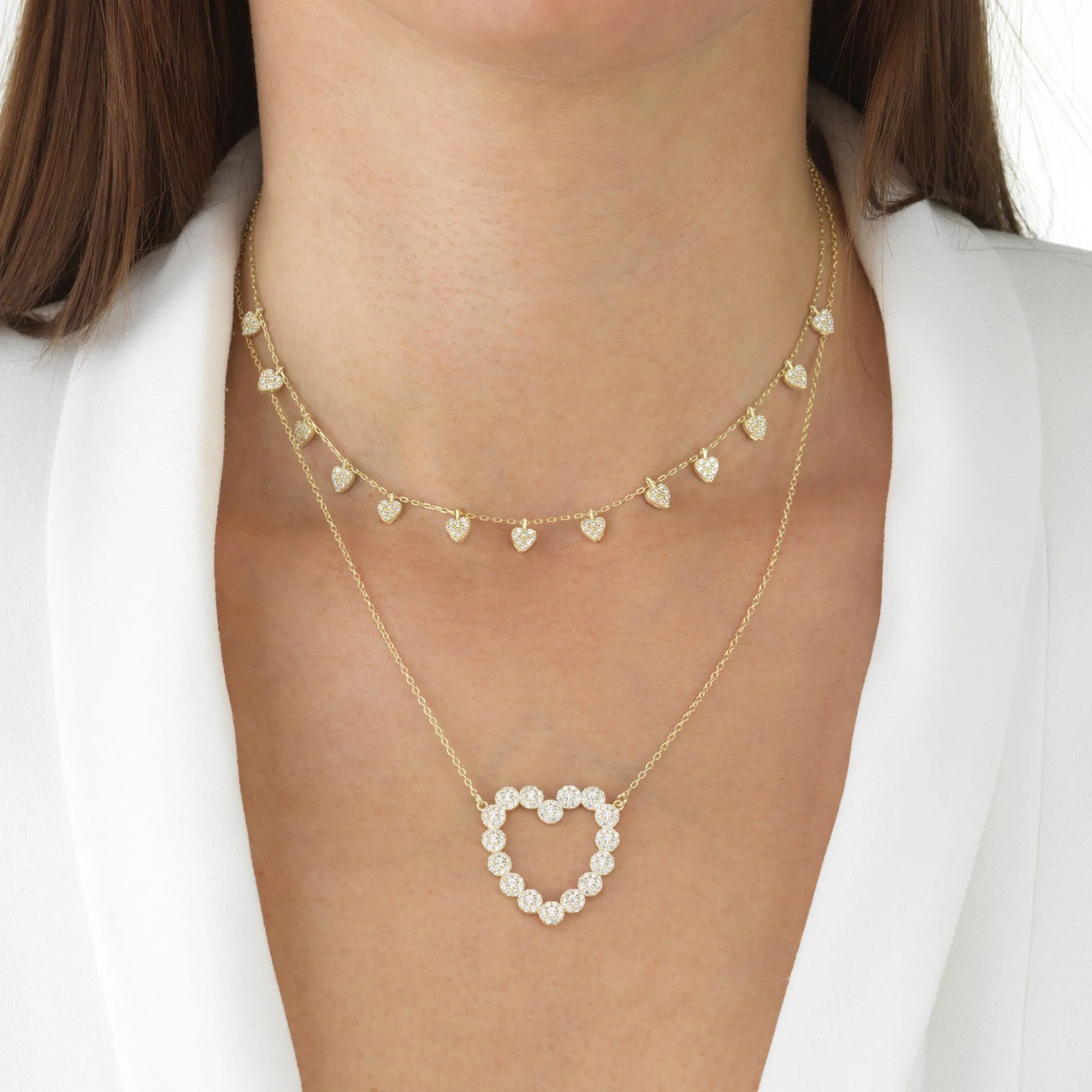 Heart Stone Necklace