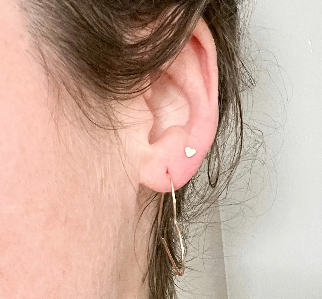 Heart Studs