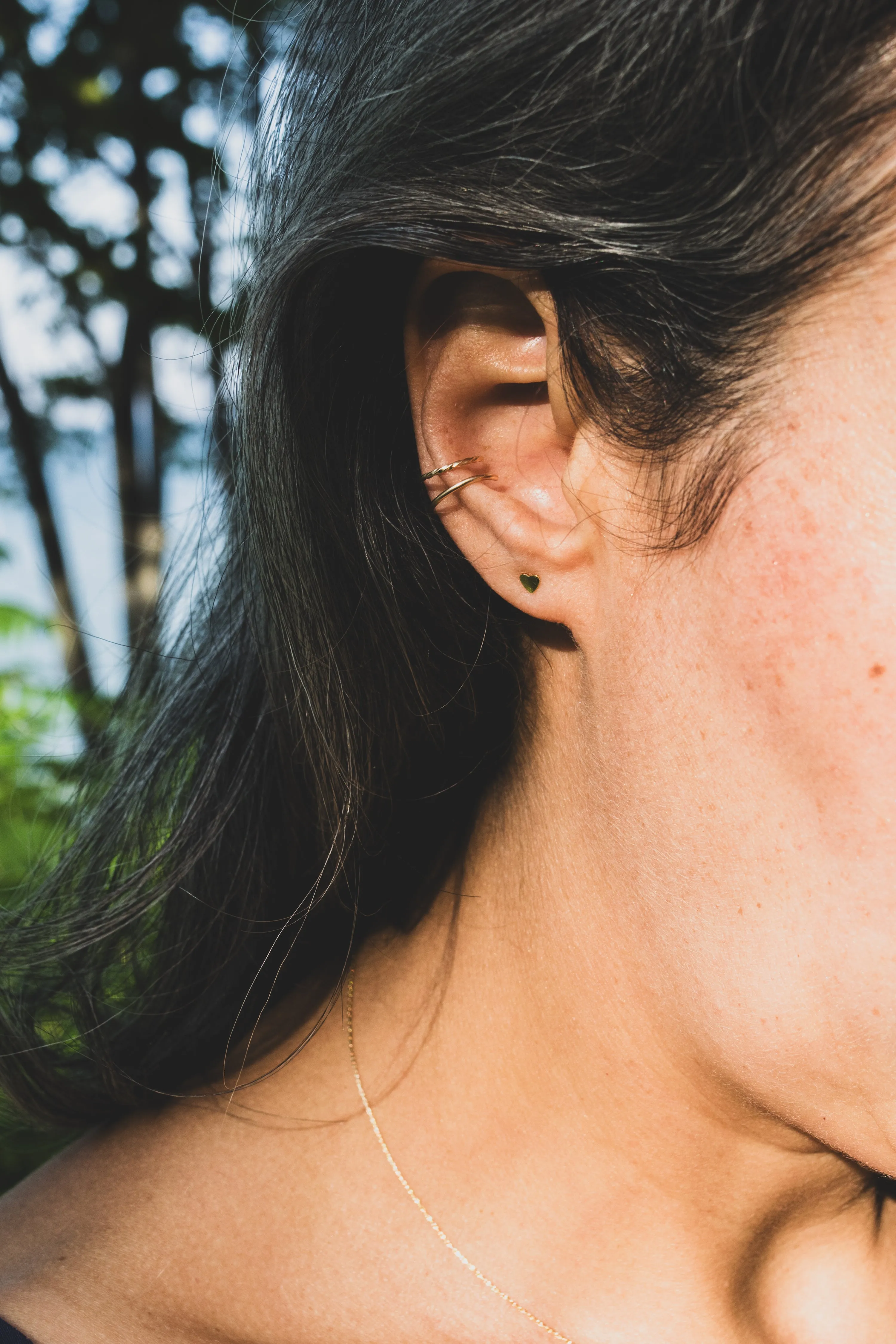 Heart Studs