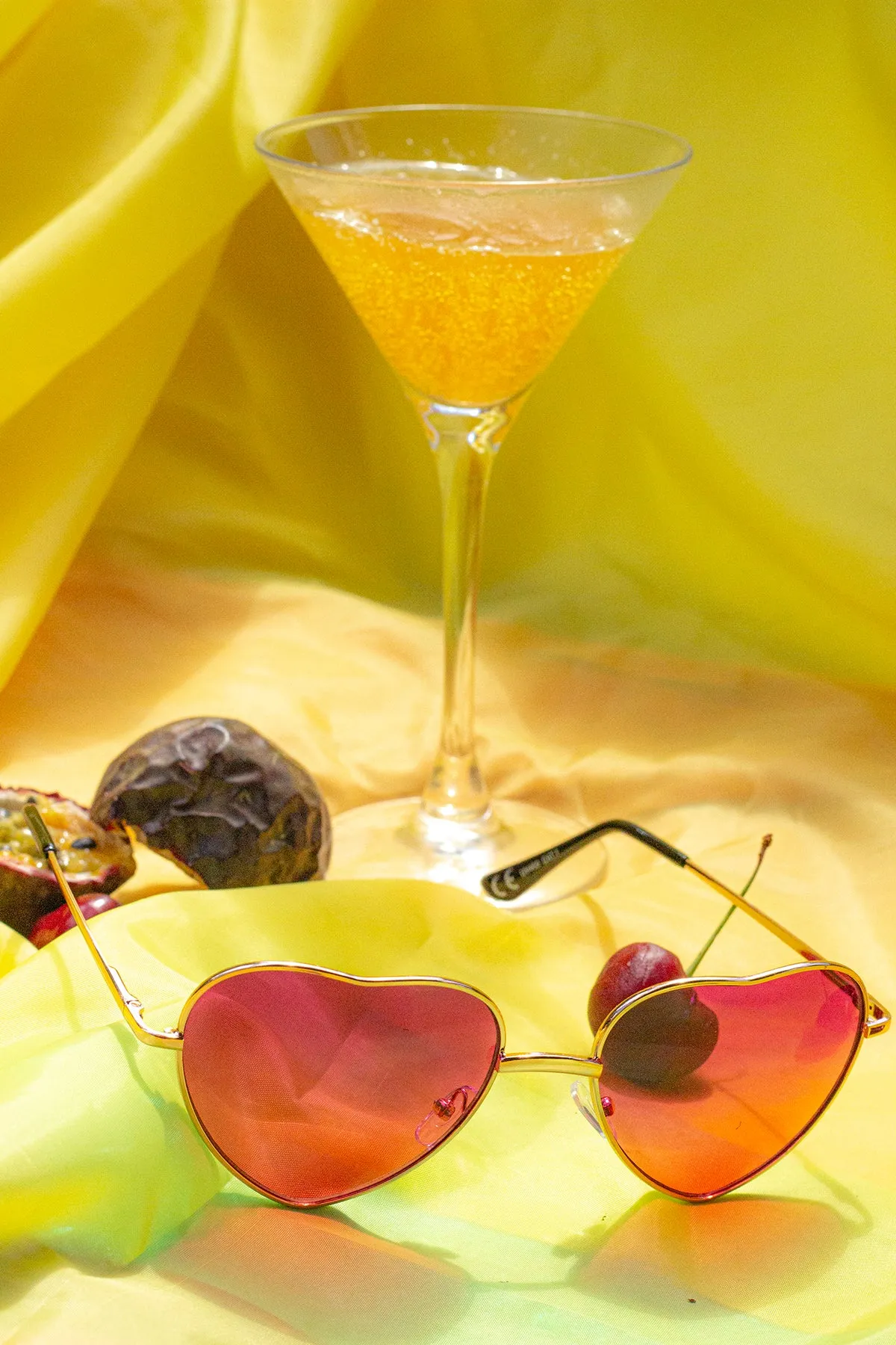 Heart Wire Frame Sunglasses