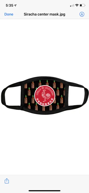 Hot Sauce Protective Dust masks (Limited Edition)