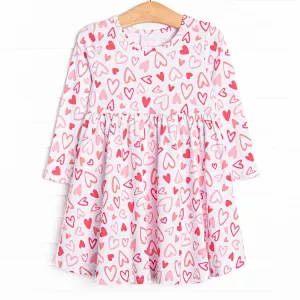 I Heart You Dress, Pink