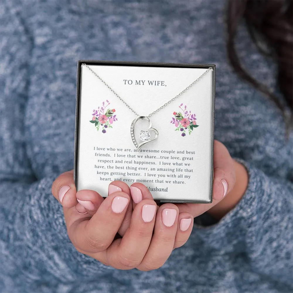 I love our life together-Heart Necklace for Wife