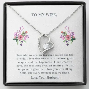 I love our life together-Heart Necklace for Wife