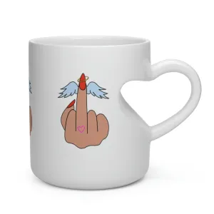 IDGFlyinFux Heart Shape Mug
