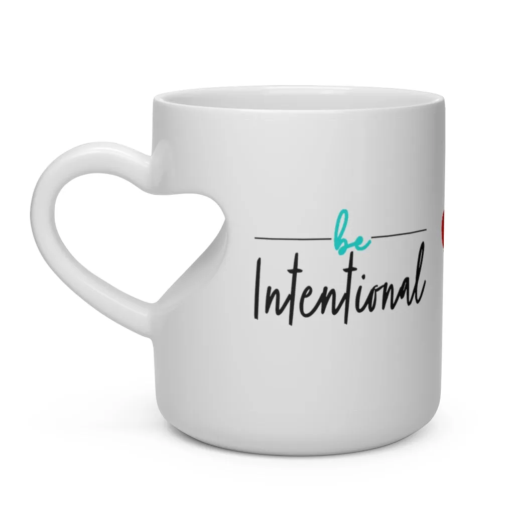 Intentional Heart Shape LTD Mug