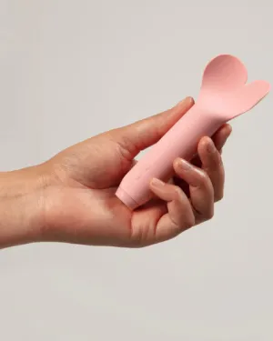 Je Joue Amour Heart Shaped Tip Rumbly Bullet Vibrator - Pink