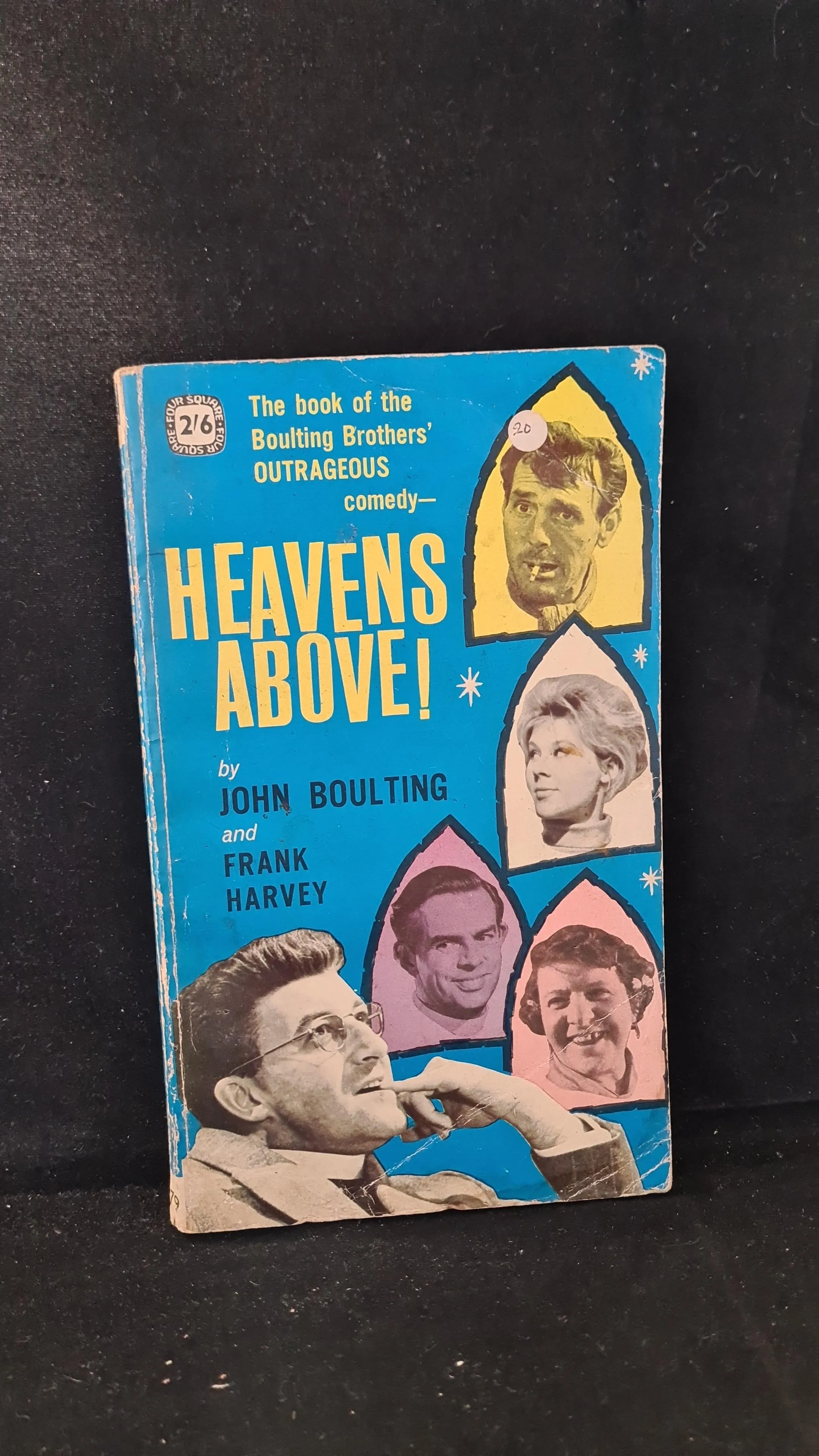 John Boulting & Frank Harvey - Heavens Above! First Four Square, 1963, Paperbacks