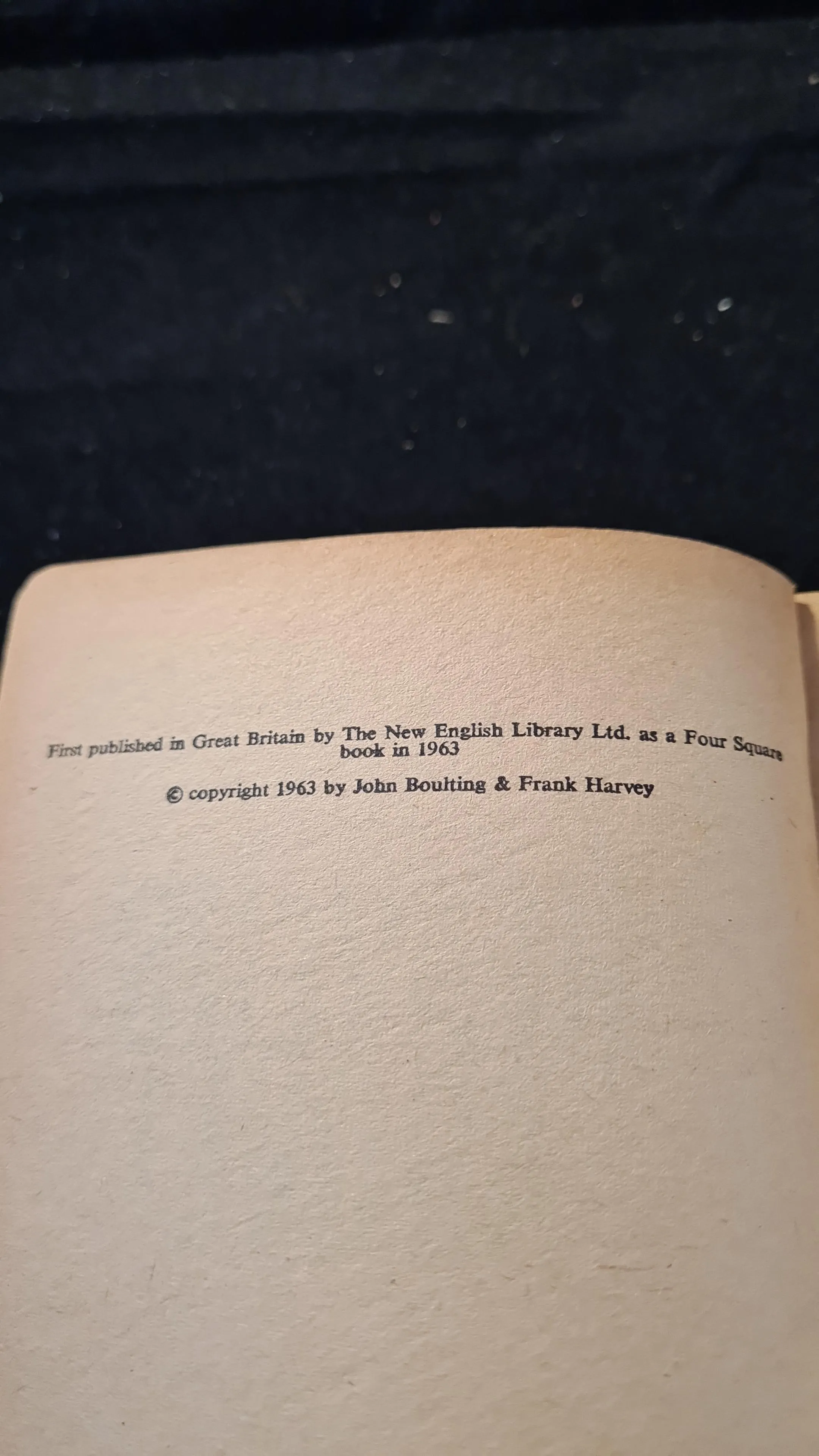John Boulting & Frank Harvey - Heavens Above! First Four Square, 1963, Paperbacks