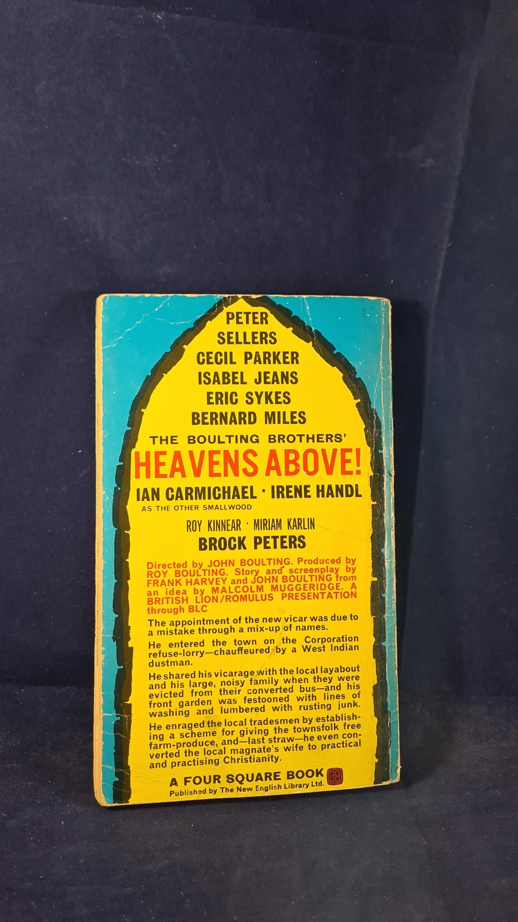 John Boulting & Frank Harvey - Heavens Above, Four Square, 1963, Paperbacks