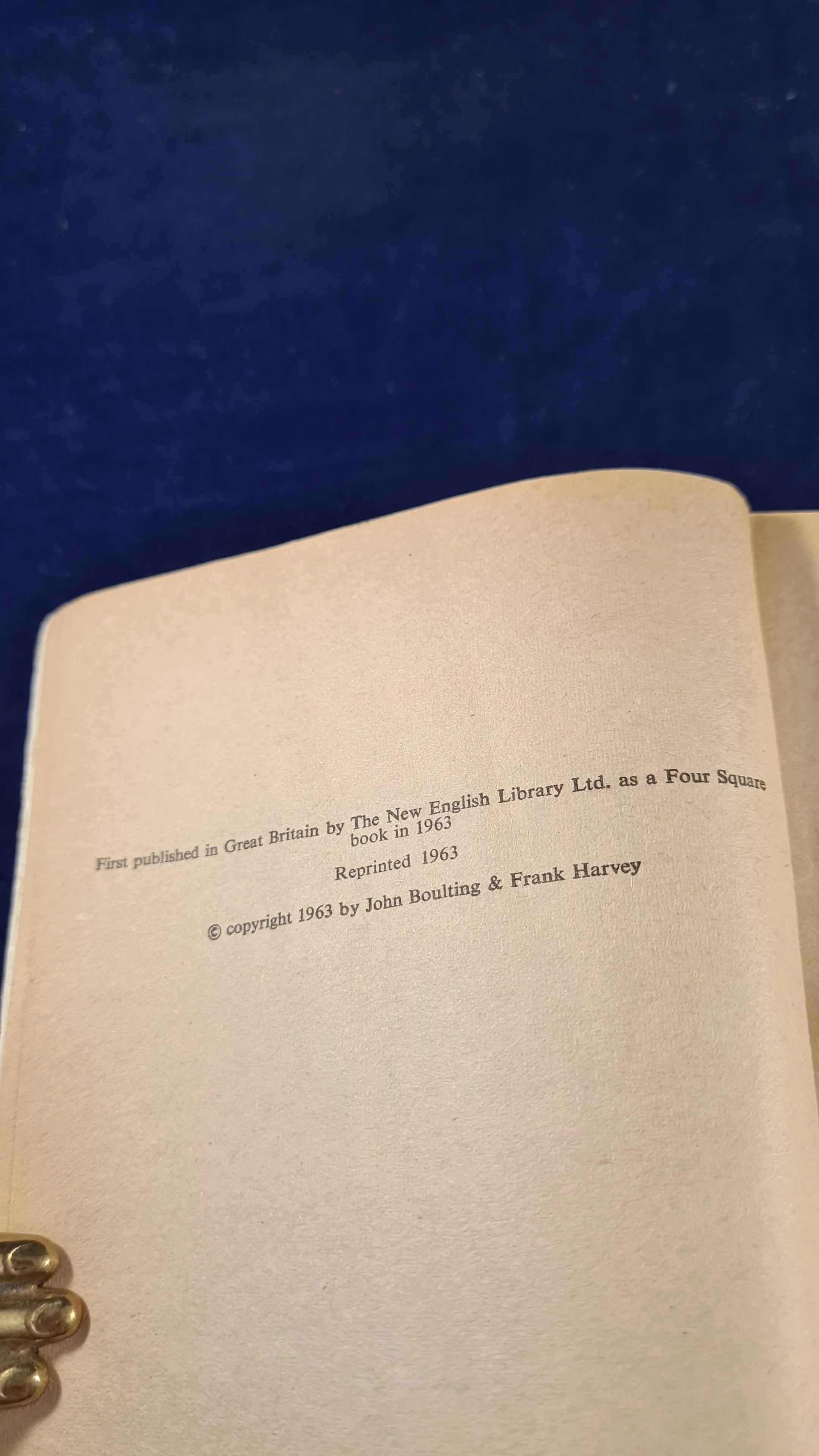 John Boulting & Frank Harvey - Heavens Above, Four Square, 1963, Paperbacks