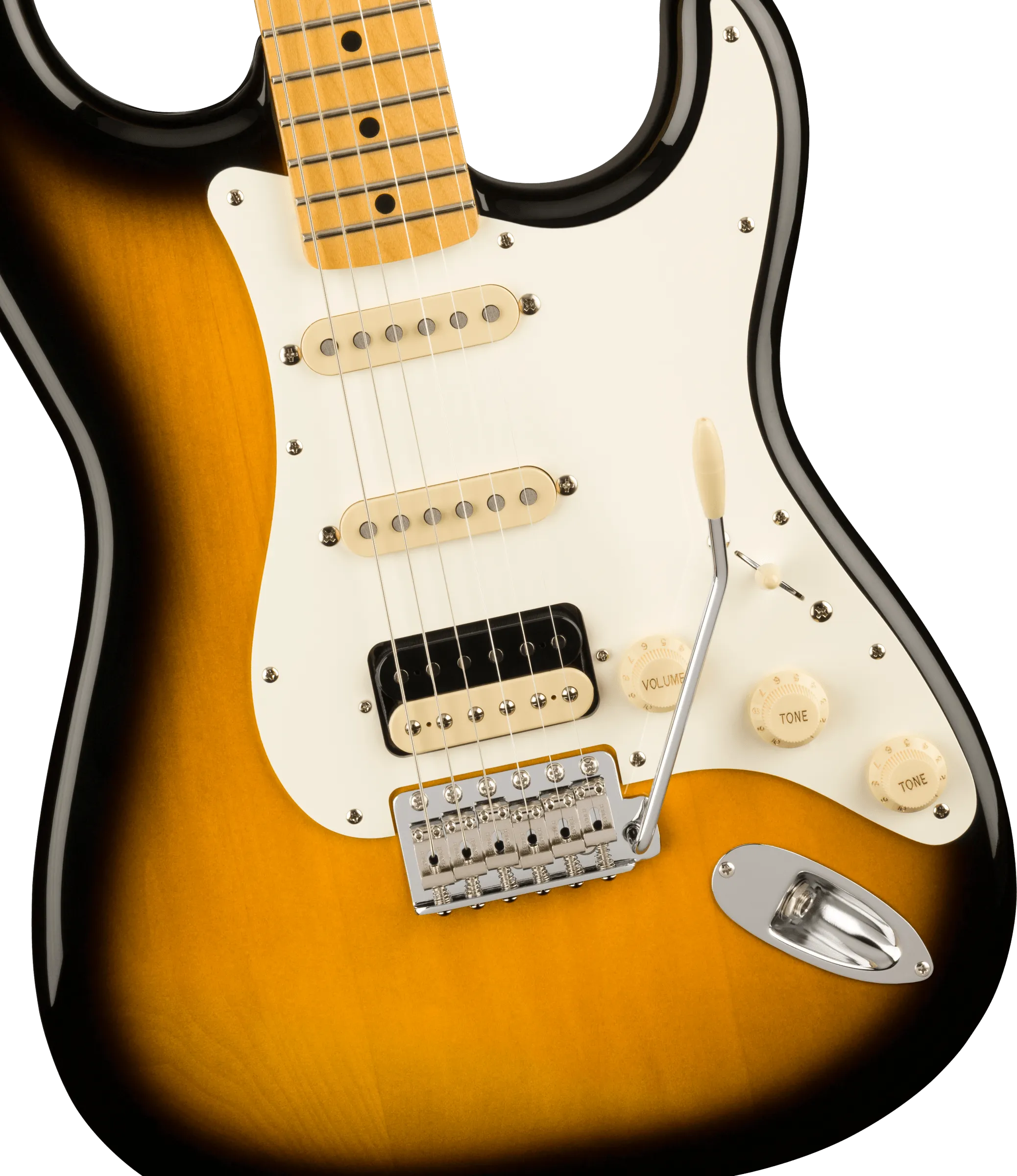 JV Modified '50s Stratocaster HSS, Maple Fingerboard, 2-Color Sunburst