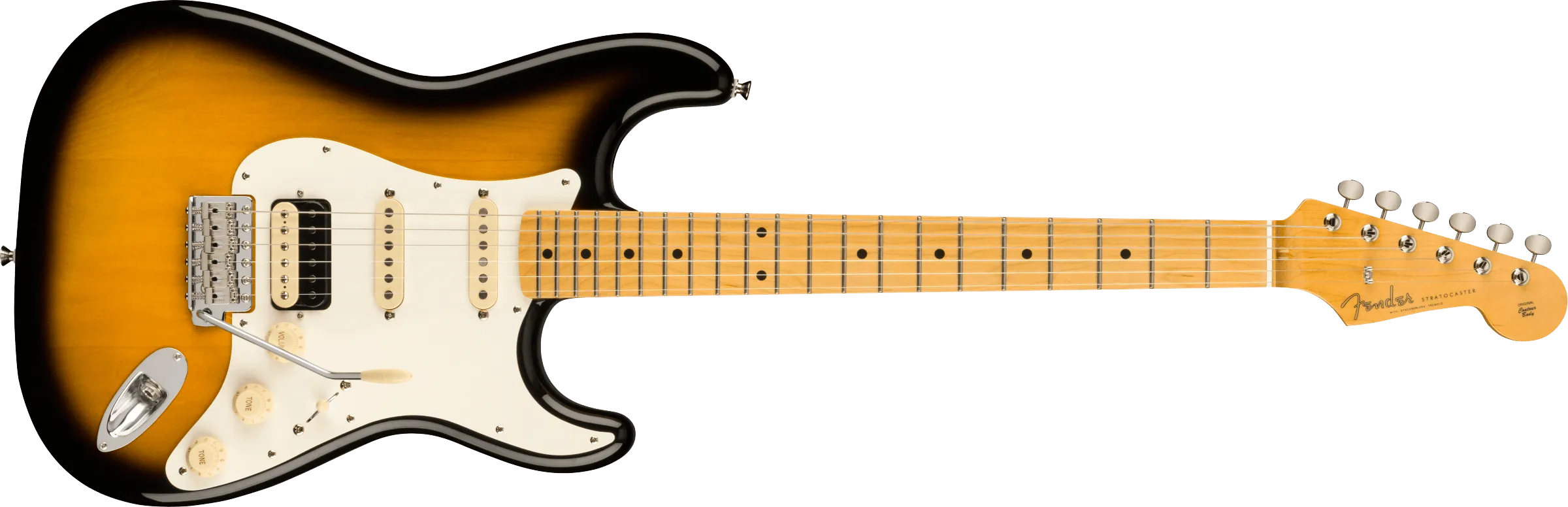 JV Modified '50s Stratocaster HSS, Maple Fingerboard, 2-Color Sunburst