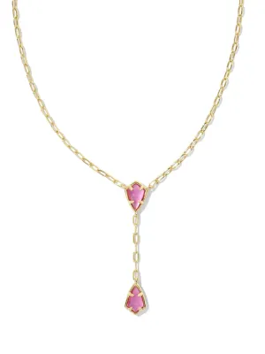 Kendra Scott Camry Y Necklace - Gold Azalea
