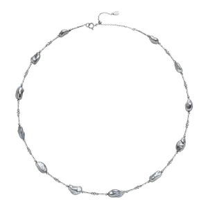 Keshi Pearl 18K Gold Dazzling Starry Necklace
