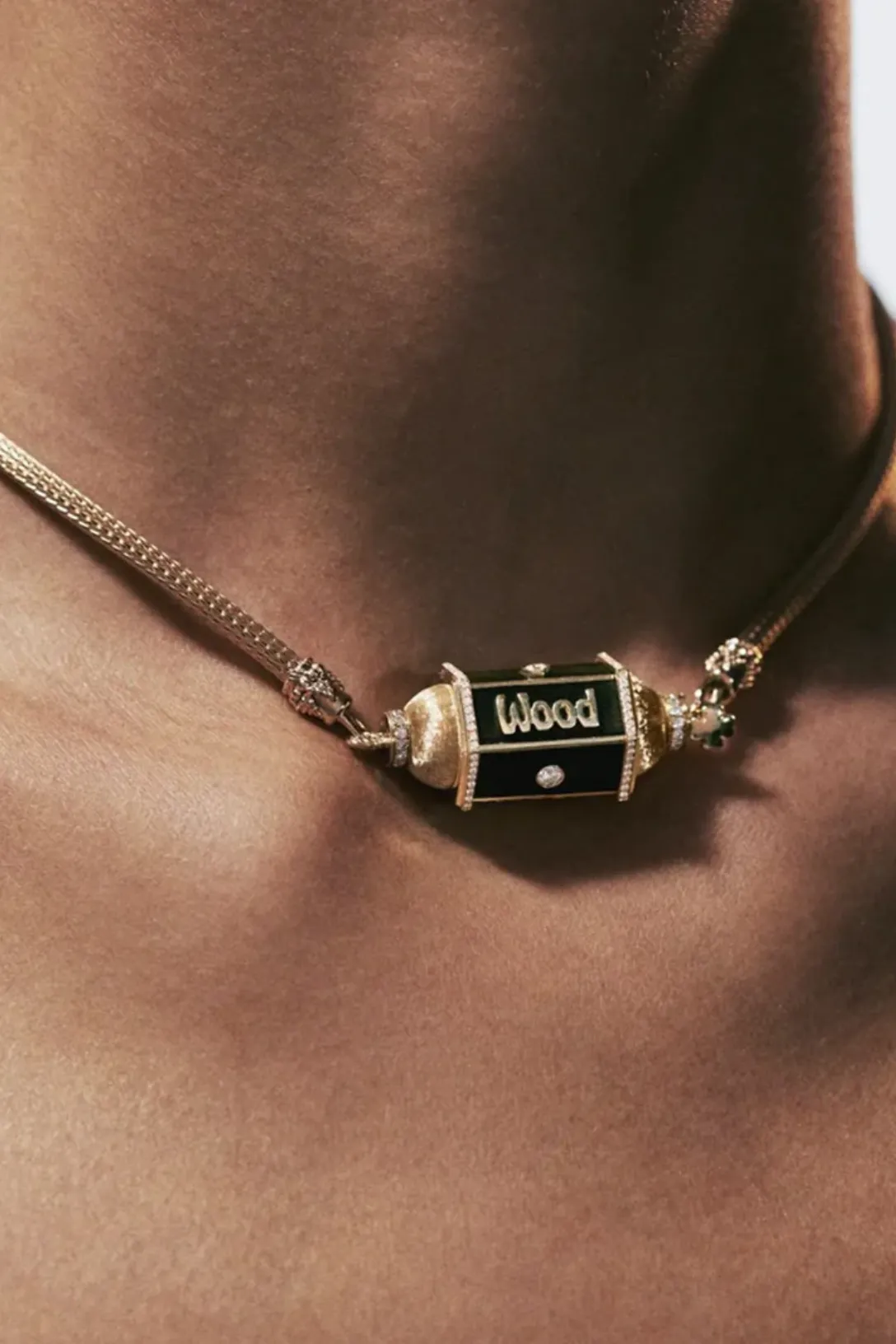 Knock On Wood Locket
